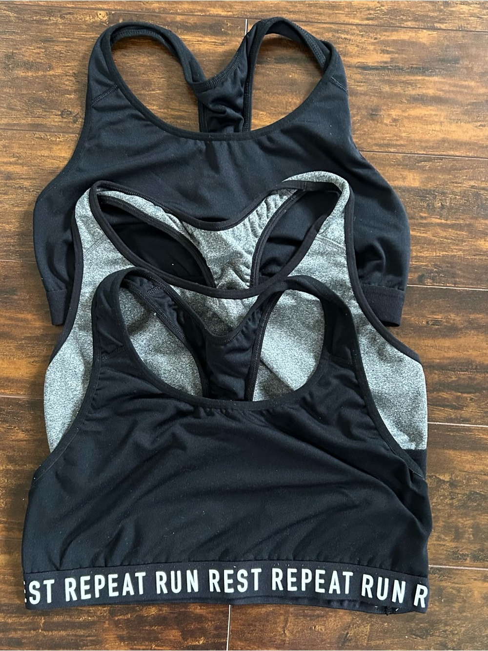 Old Navy Go-Dry Sports Bra Bundle (3 Pack) Women’s Size L - Picture 1 of 9
